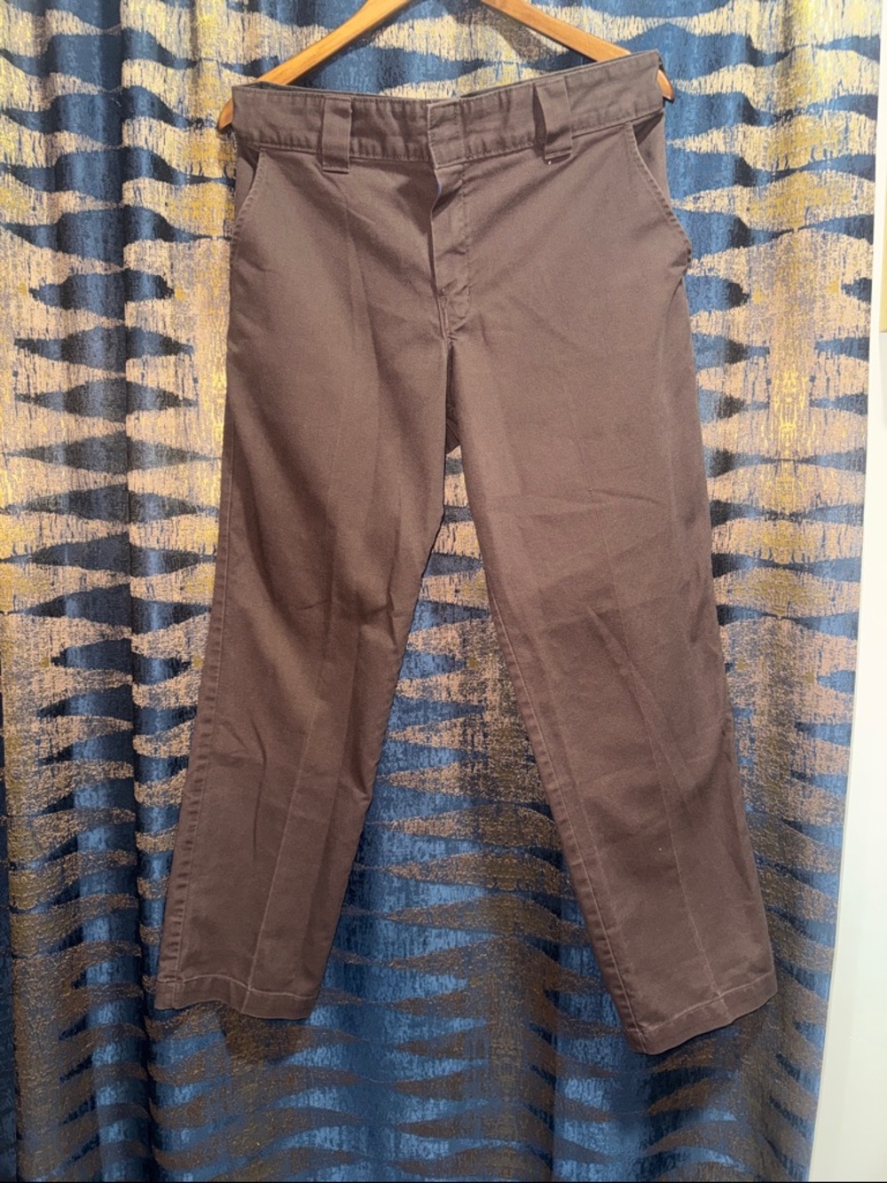Dickies Brown Straight Leg Chino Pants